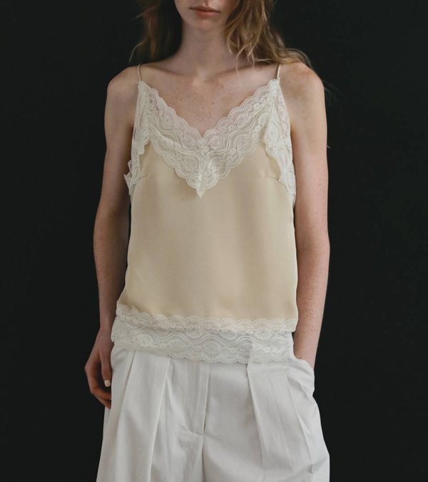 画像7: サテンレースキャミソール　Satin Lace Camisole