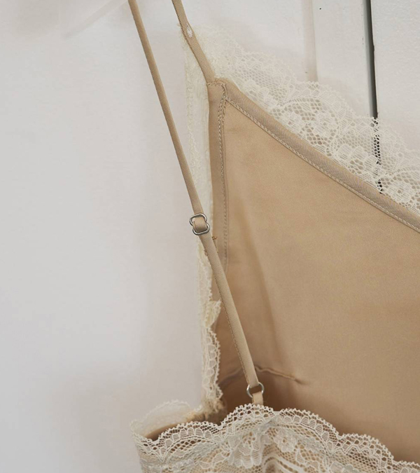 画像6: サテンレースキャミソール　Satin Lace Camisole