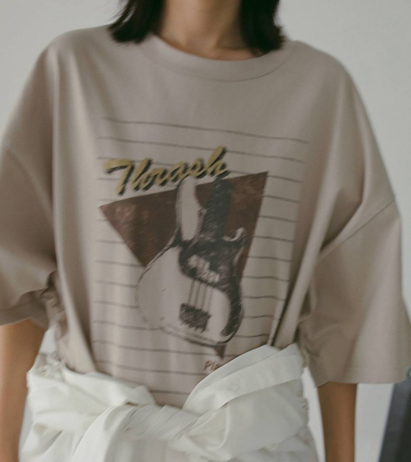 画像7: プリントオーバーティーシャツ　Print Over T-Shirts