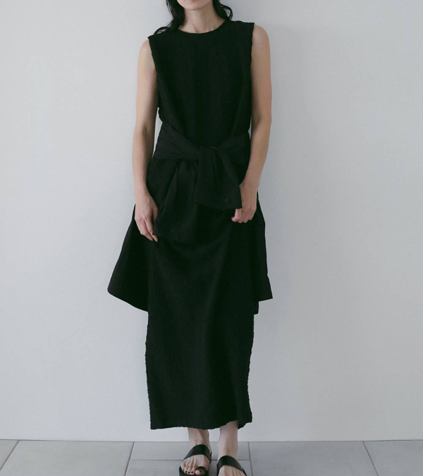 画像13: スリーブレスシャーリングワンピース　Sleeveless Shirring Onepiece