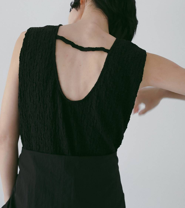 画像15: スリーブレスシャーリングワンピース　Sleeveless Shirring Onepiece