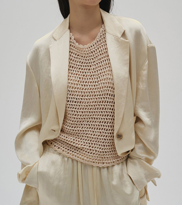 画像11: スカラップニットタンクトップ　Scallop Knit Tanktop