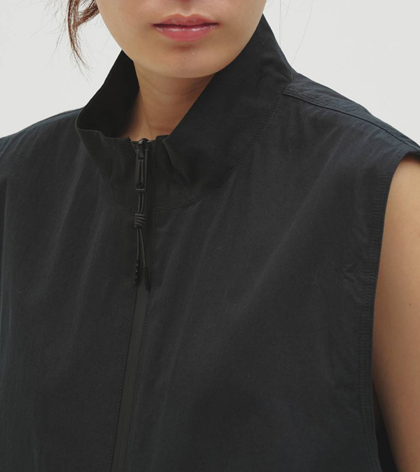 画像12: スタンドカラージップベスト　Standcollar Zip Vest