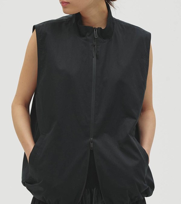 画像11: スタンドカラージップベスト　Standcollar Zip Vest