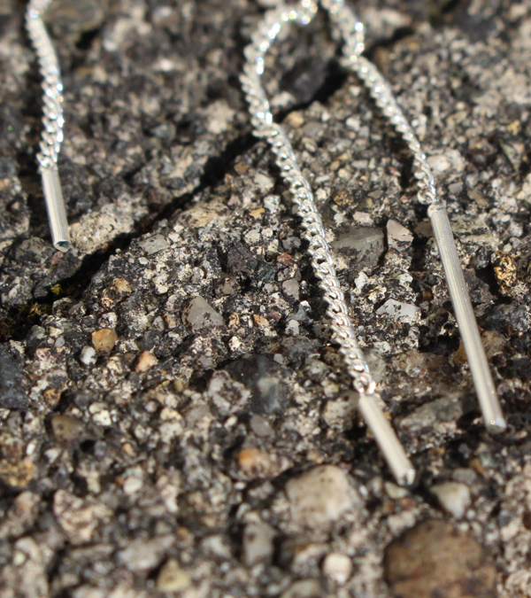 画像4: ロングチェーンピアス　Long Chain Pierce(Silver925)