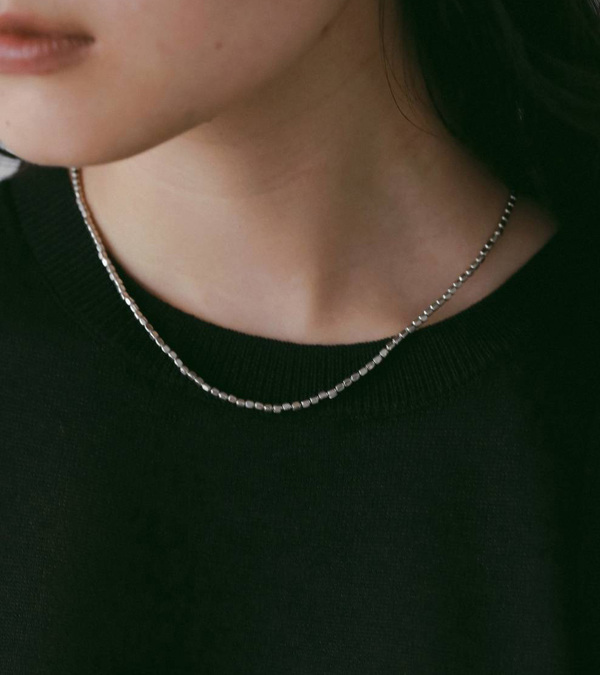 画像4: キューブビーズネックレス　Cube Beads Necklace