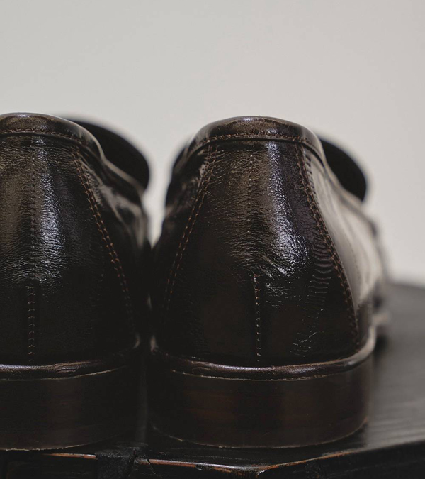 画像8: スクエアトゥギャザーローファー　Squaretoe Gather Loafers