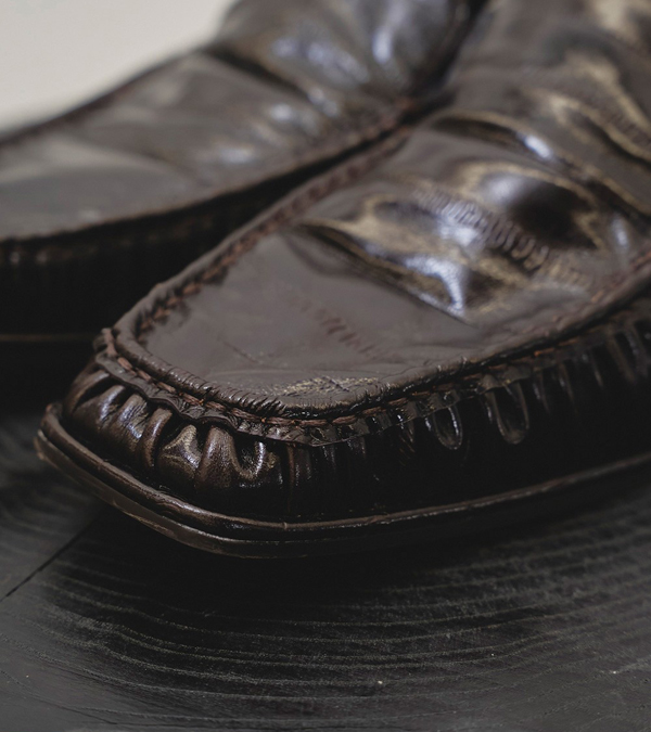 画像6: スクエアトゥギャザーローファー　Squaretoe Gather Loafers