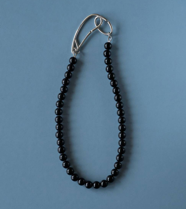 画像6: ミニブラックボールネックレス　Mini Blackball Necklace