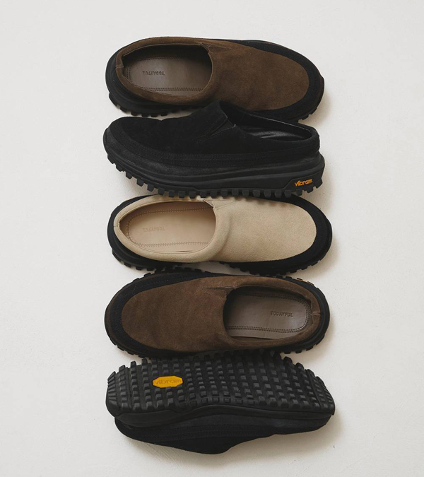 画像1: ビブラムソールレザーサボ　Vibramsole Leather Sabot