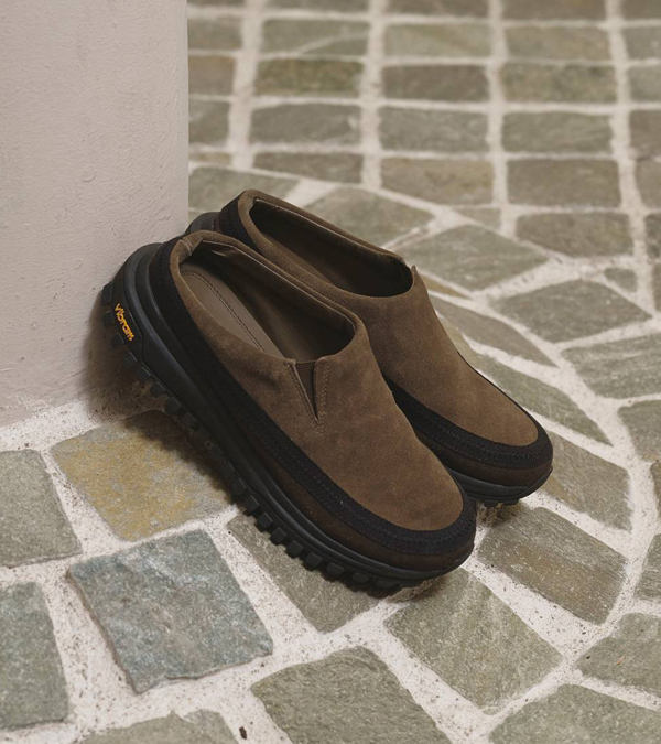 画像5: ビブラムソールレザーサボ　Vibramsole Leather Sabot