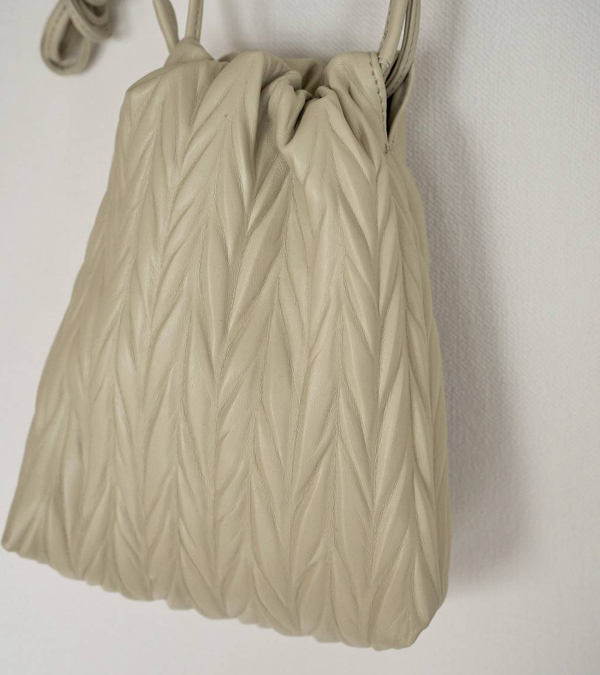 画像4: エコレザープリーツパース　Ecoleather Pleats Purse