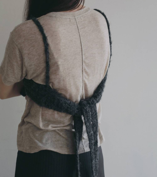 画像12: クロシェニットビスチェ　Crochet Knit Bustier