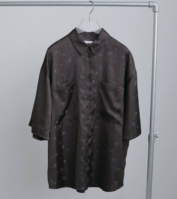 画像3: ジャガードハーフスリーブシャツ　Jacquard Halfsleeve Shirts