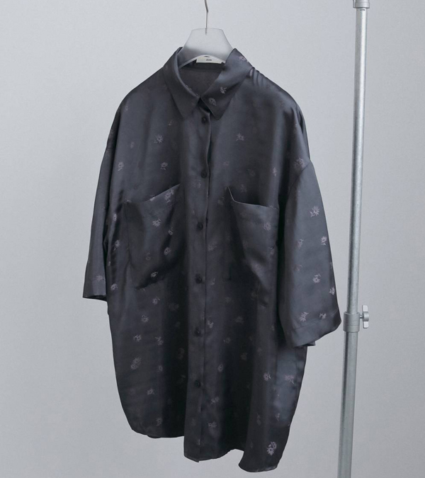 画像2: ジャガードハーフスリーブシャツ　Jacquard Halfsleeve Shirts
