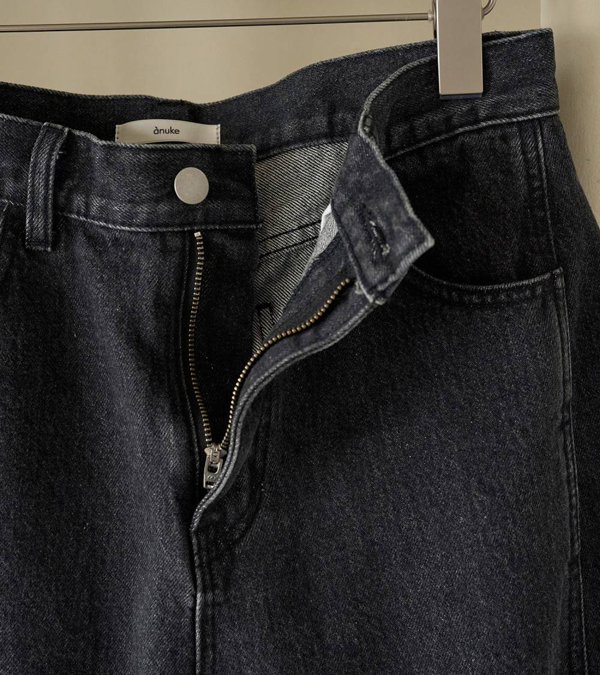 画像3: パネルブラックデニム　Panel Black Denim