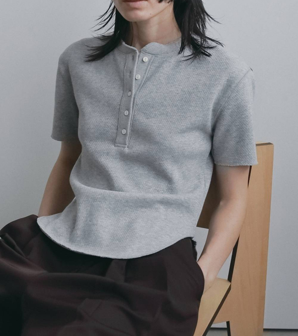 画像9: ハーフスリーブヘンリートップス　Halfsleeve Henley Tops