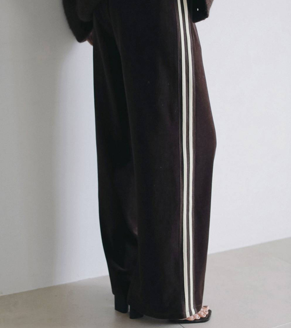 画像9: ベロアトラックパンツ　Velour Track Pants
