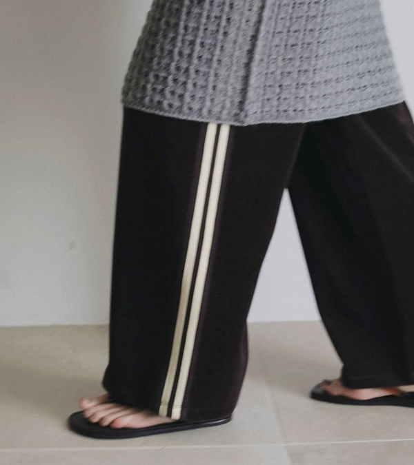 画像14: ベロアトラックパンツ　Velour Track Pants