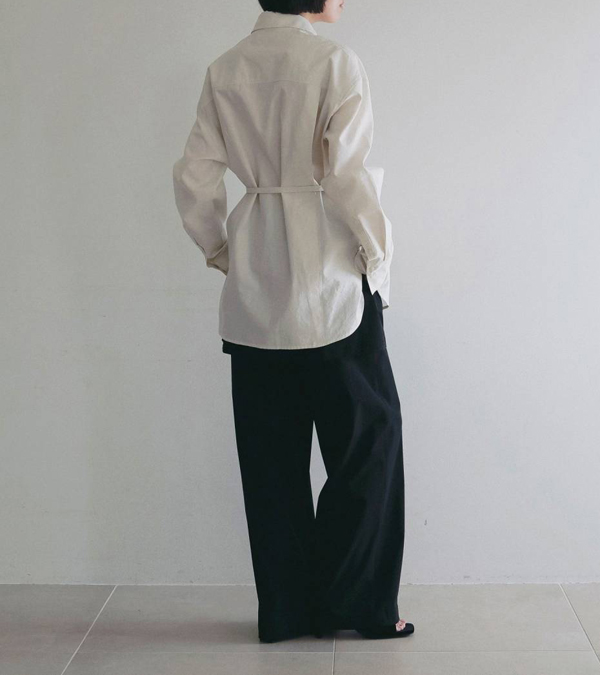 画像11: カシュクールコットンシャツ　Cachecoeur Cotton Shirts
