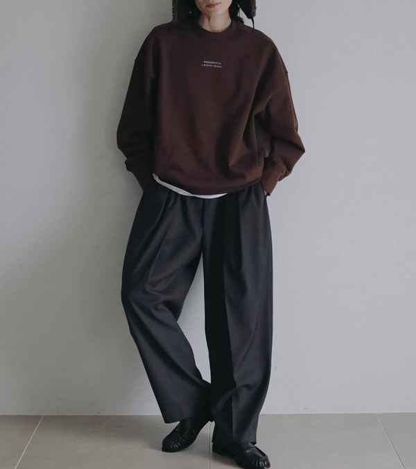 画像9: エンブロイダリーオーバースウェット　Embroidery Over Sweat