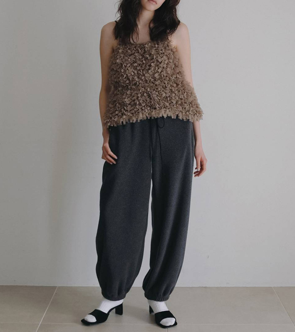 画像7: チュールフリンジキャミソール　Tulle Fringe Camisole