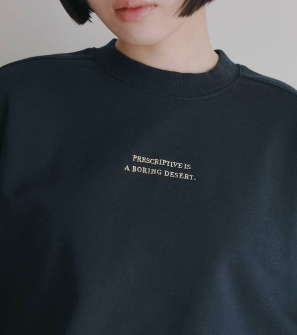 画像18: エンブロイダリーオーバースウェット　Embroidery Over Sweat