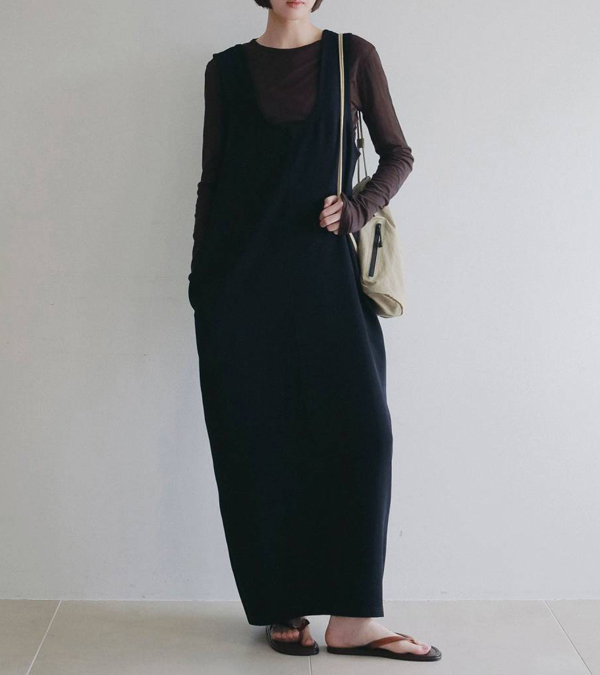 画像3: Uネックルーズワンピース　Uneck Loose Onepiece