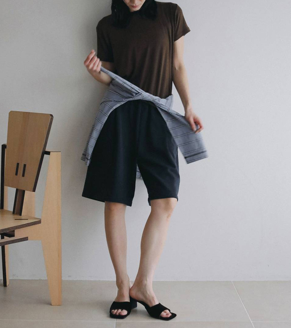 画像16: ボーダールーズロングTシャツ　Border Loose Long T-shirts