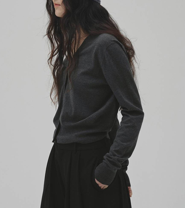 画像8: コットンカシミアカーディガン　Cotton Cashmere Cardigan