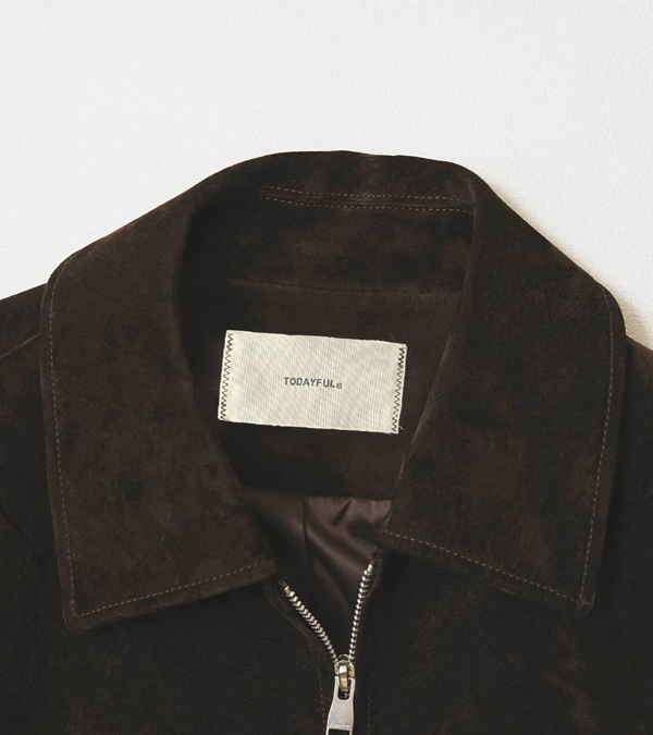 画像4: スエードジップブルゾン　Suede Zip Blouson