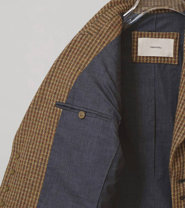画像5: ウール100%チェックジャケット　Wool100% Check Jacket