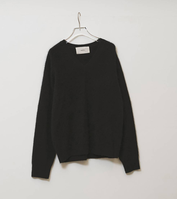 画像4: ウールカシミアVネックニット　Woolcashmere Vneck Knit