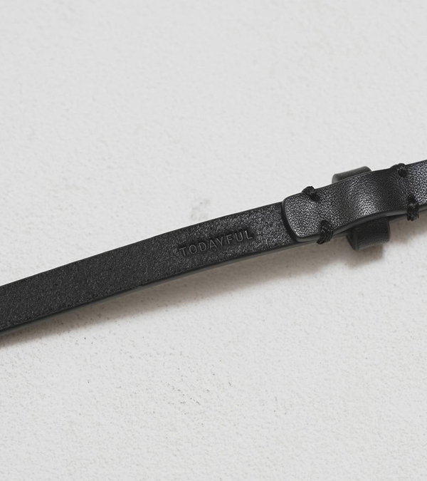 画像3: オーバルバックルナローベルト　Oval Backle Narrow Belt