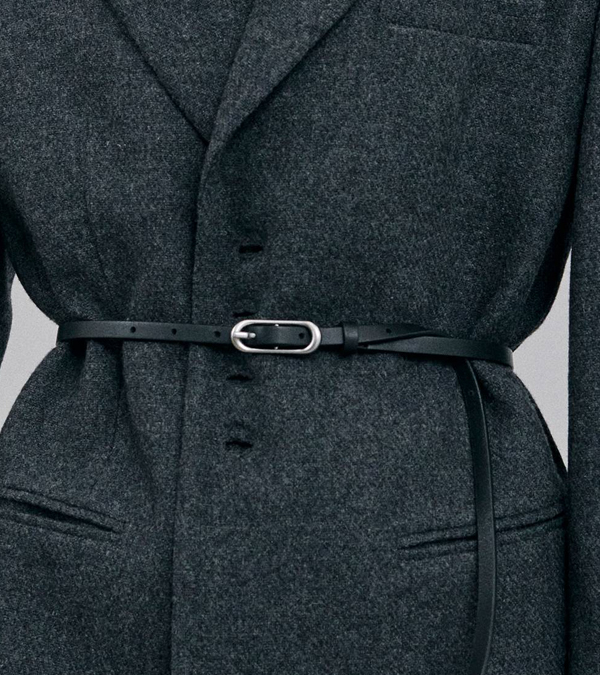 画像9: オーバルバックルナローベルト　Oval Backle Narrow Belt