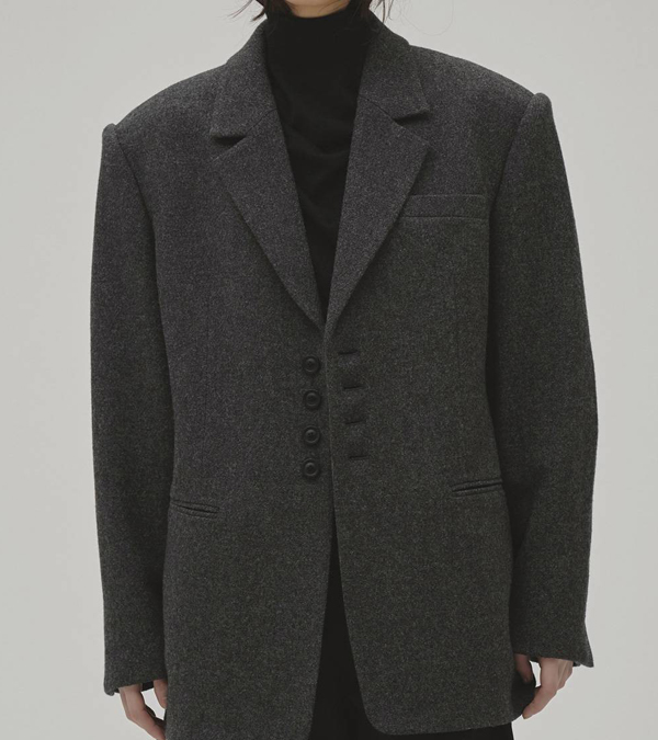 画像6: ウール100%オーバージャケット　Wool100% Over Jacket