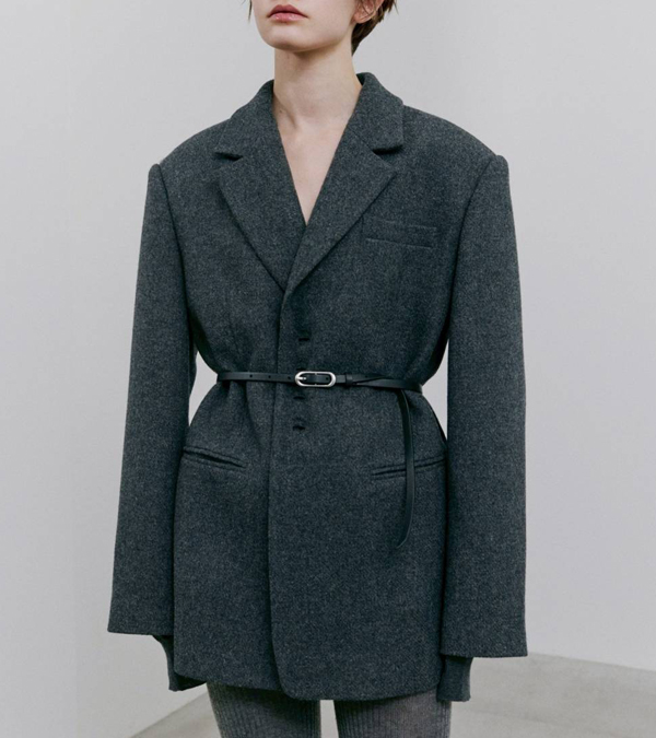 画像10: オーバルバックルナローベルト　Oval Backle Narrow Belt