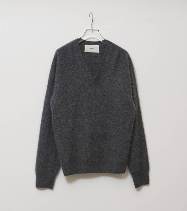 画像2: ウールカシミアVネックニット　Woolcashmere Vneck Knit