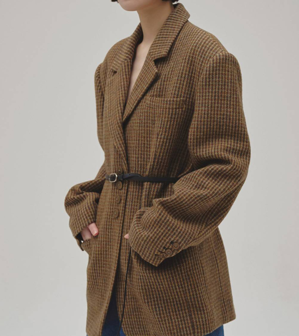 画像13: ウール100%チェックジャケット　Wool100% Check Jacket