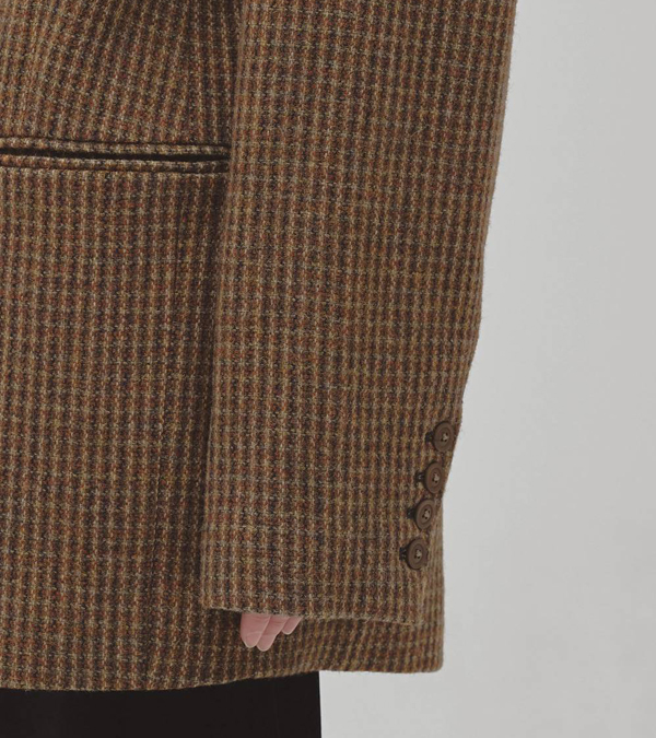 画像12: ウール100%チェックジャケット　Wool100% Check Jacket
