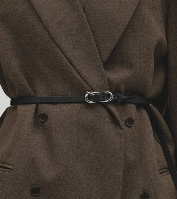画像7: オーバルバックルナローベルト　Oval Backle Narrow Belt