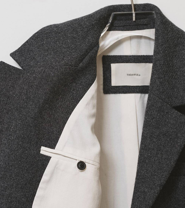 画像4: ウール100%オーバージャケット　Wool100% Over Jacket