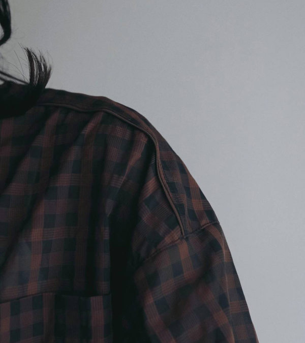 画像18: シアーチェックオーバーシャツ　Sheercheck Over Shirts
