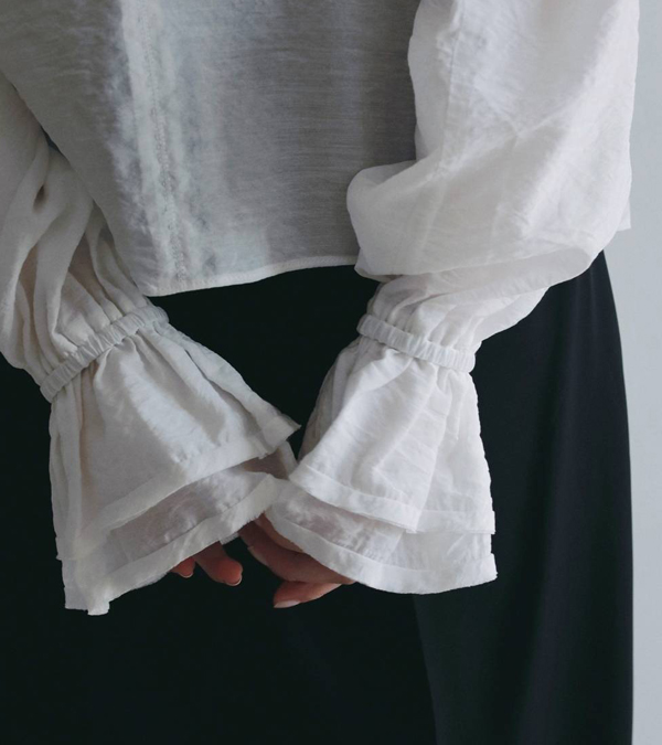 画像7: 2ウェイフリルブラウス　2way Frill Blouse