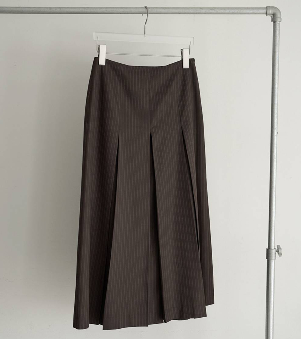 画像1: ストライププリーツスカート　Stripe Pleats Skirt