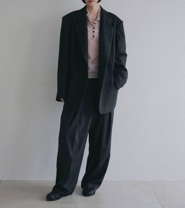 画像23: ヘリンボーンウールジャケット　Herringbone Wool Jacket