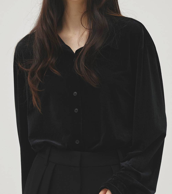 画像6: ラウンドヘムベロアシャツ　Roundhem Velour Shirts