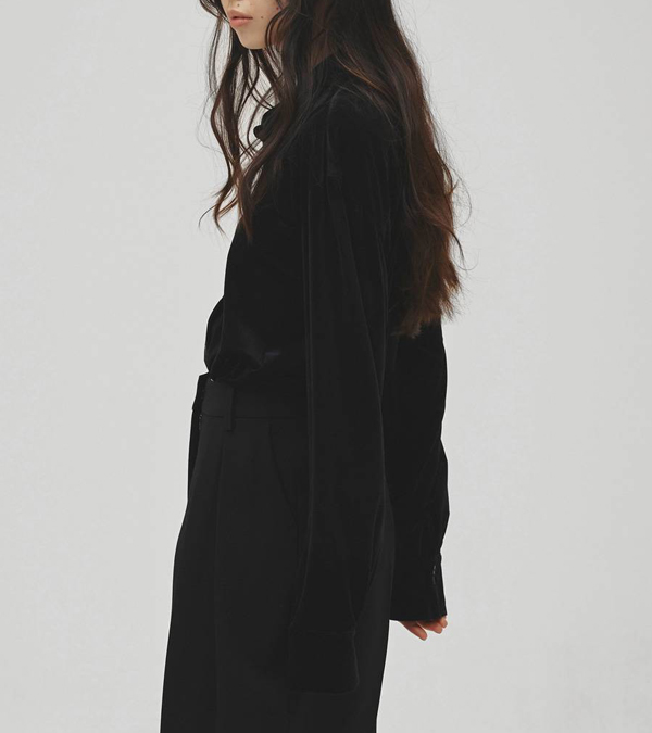 画像5: ラウンドヘムベロアシャツ　Roundhem Velour Shirts
