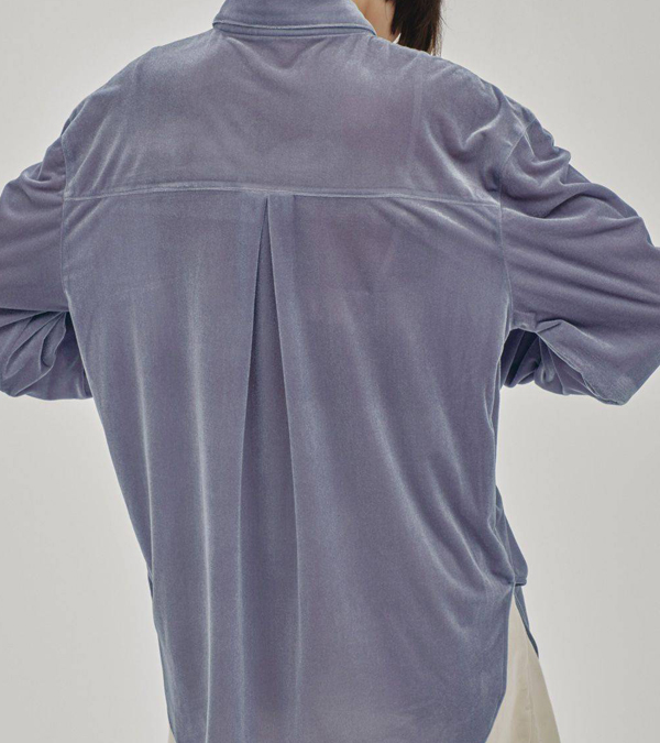 画像8: ラウンドヘムベロアシャツ　Roundhem Velour Shirts