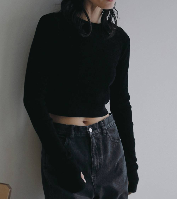画像11: クルーネックベロアニット　Crewneck Velour Knit